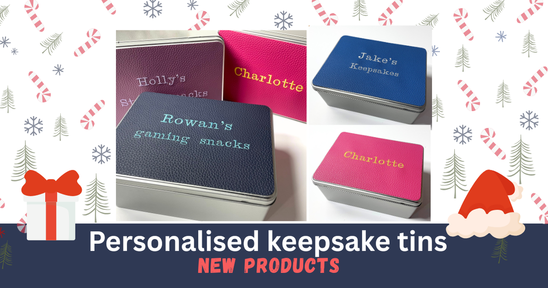 NEW personalised storage tin by Simply for Kids